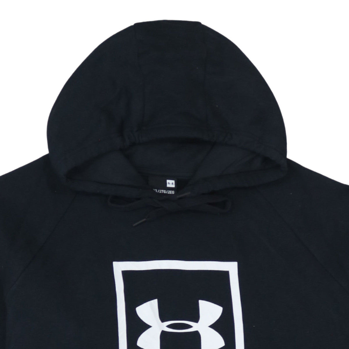 Mens UK Size 2XL Under armour Black Pullover Hoodie