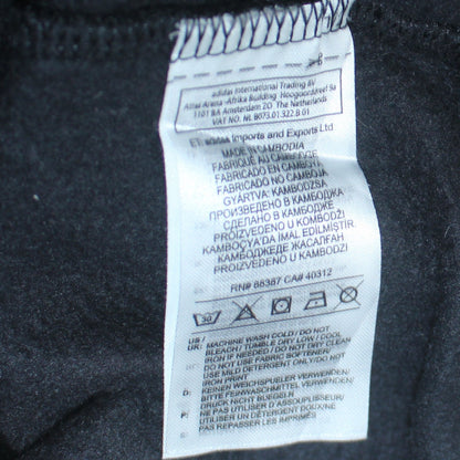 Boys UK Size 11-12 Years adidas Black Pullover Hoodie