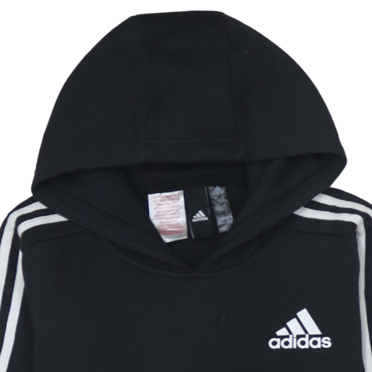 Boys UK Size 11-12 Years adidas Black Pullover Hoodie