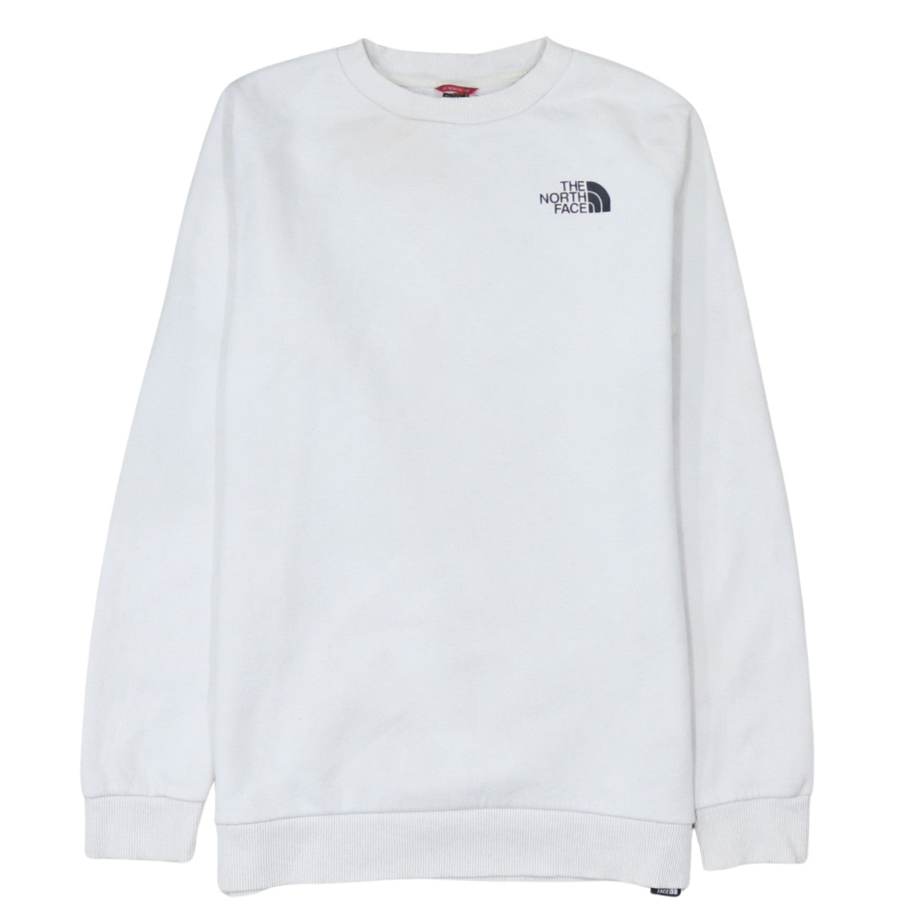 Womens UK Size S The North Face White Pullover Sweatshirt