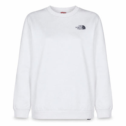 Womens UK Size S The North Face White Pullover Sweatshirt