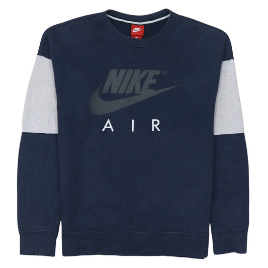 Mens UK Size S Nike Blue Pullover Sweatshirt
