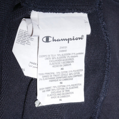 Mens UK Size XL Champion Blue Pullover Sweatshirt