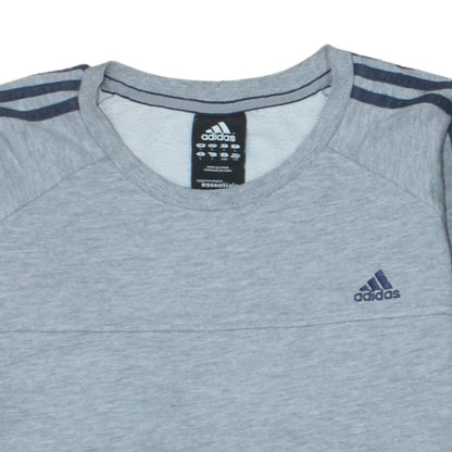 Mens UK Size L adidas Grey Pullover Sweatshirt