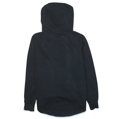 Womens UK Size S Nike Black Full Zip Hoodie