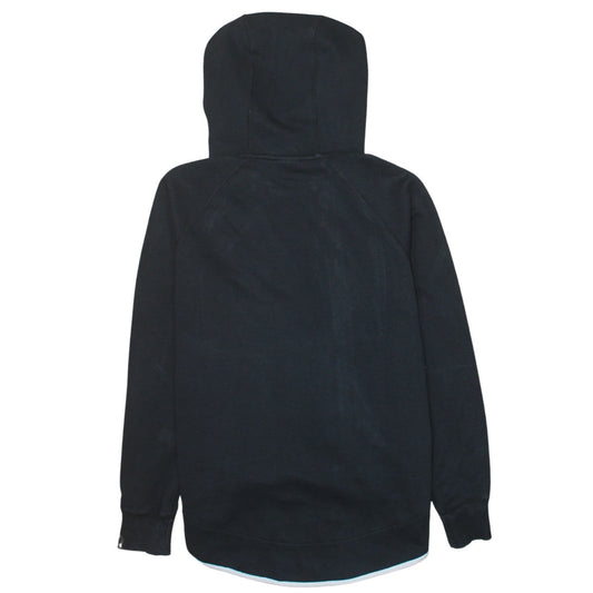 Womens UK Size S Nike Black Full Zip Hoodie