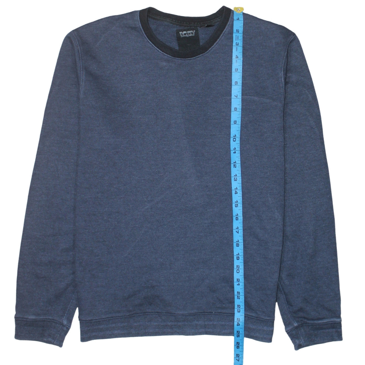 Mens UK Size M Levi's Blue Pullover Sweatshirt