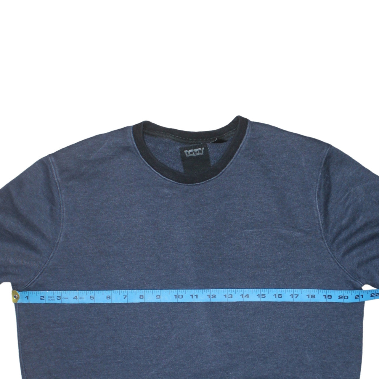 Mens UK Size M Levi's Blue Pullover Sweatshirt