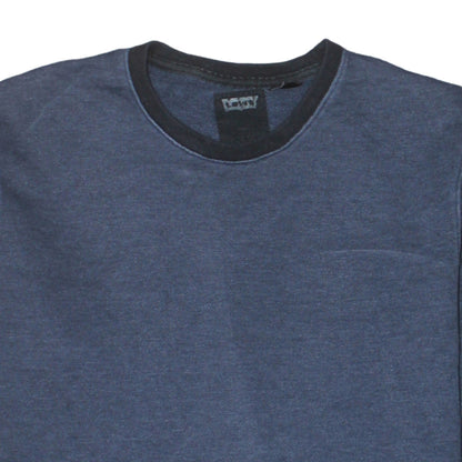 Mens UK Size M Levi's Blue Pullover Sweatshirt