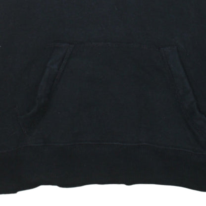 Mens UK Size M Hollister Black Pullover Hoodie