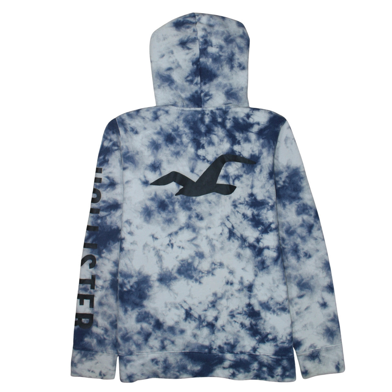 Mens UK Size XL Hollister Blue Pullover Hoodie