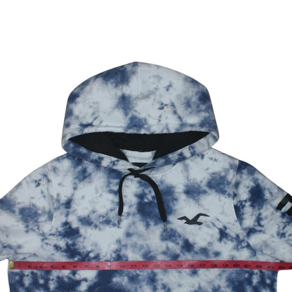 Mens UK Size XL Hollister Blue Pullover Hoodie