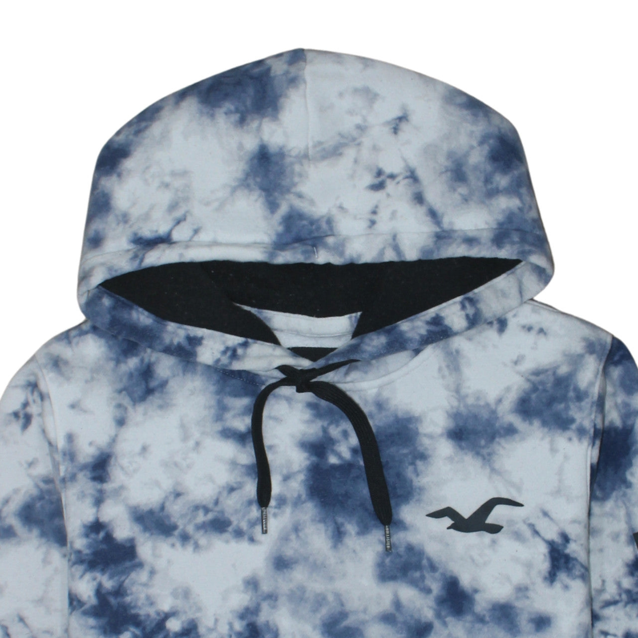 Mens UK Size XL Hollister Blue Pullover Hoodie
