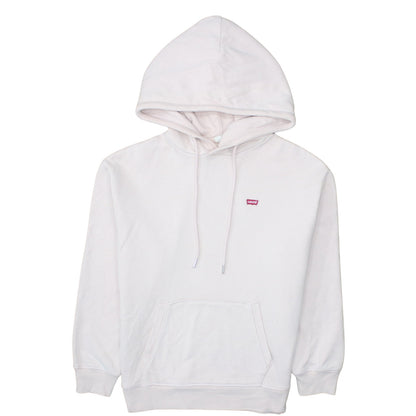 Mens UK Size S Levi's White Pullover Hoodie