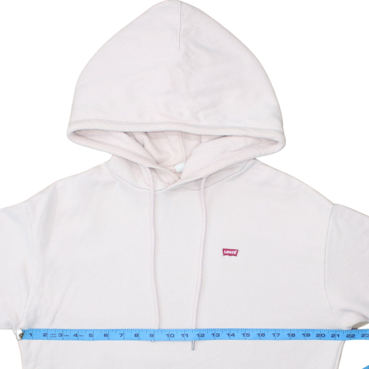 Mens UK Size S Levi's White Pullover Hoodie