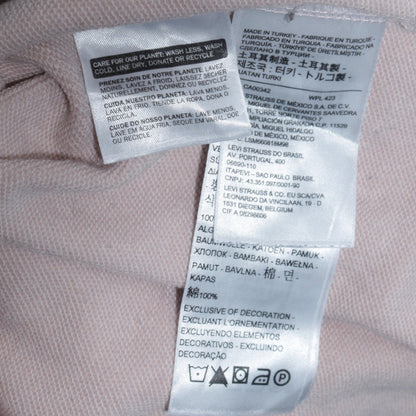 Mens UK Size S Levi's White Pullover Hoodie