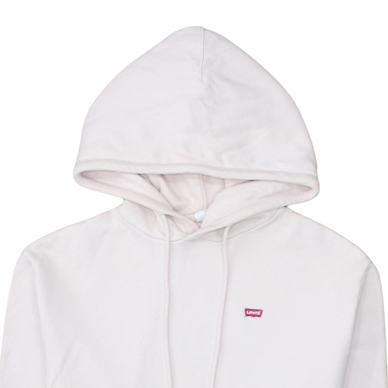 Mens UK Size S Levi's White Pullover Hoodie