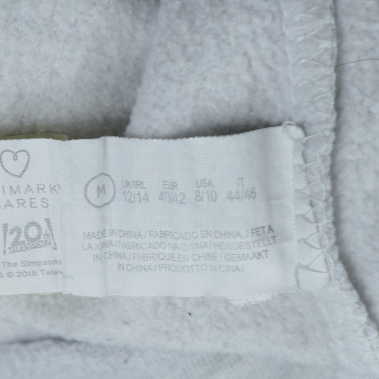 Womens UK Size M Primark Grey Pullover Hoodie