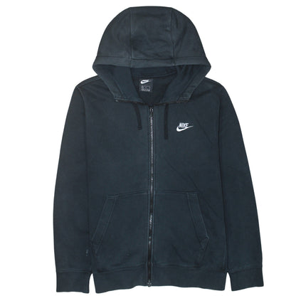 Mens UK Size M Nike Black Full Zip Hoodie