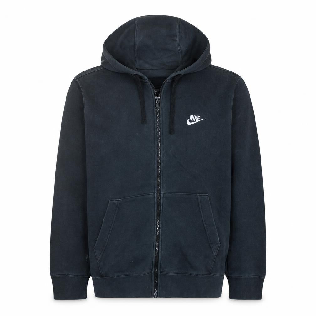 Mens UK Size M Nike Black Full Zip Hoodie
