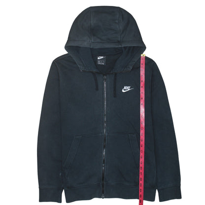 Mens UK Size M Nike Black Full Zip Hoodie