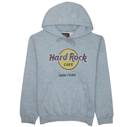 Womens UK Size M Hard Rock Cafe Grey Pullover Hoodie