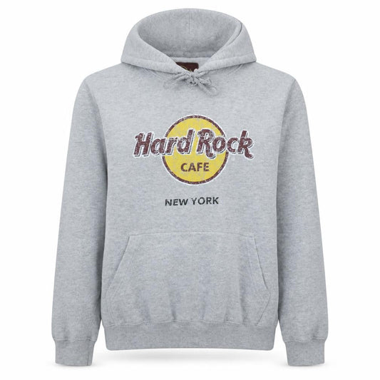 Womens UK Size M Hard Rock Cafe Grey Pullover Hoodie