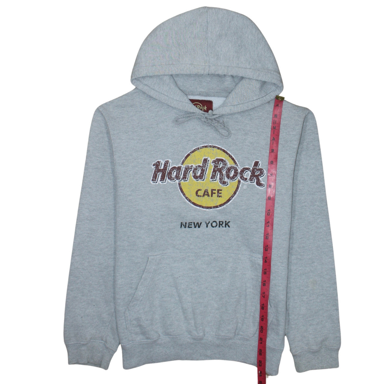 Womens UK Size M Hard Rock Cafe Grey Pullover Hoodie