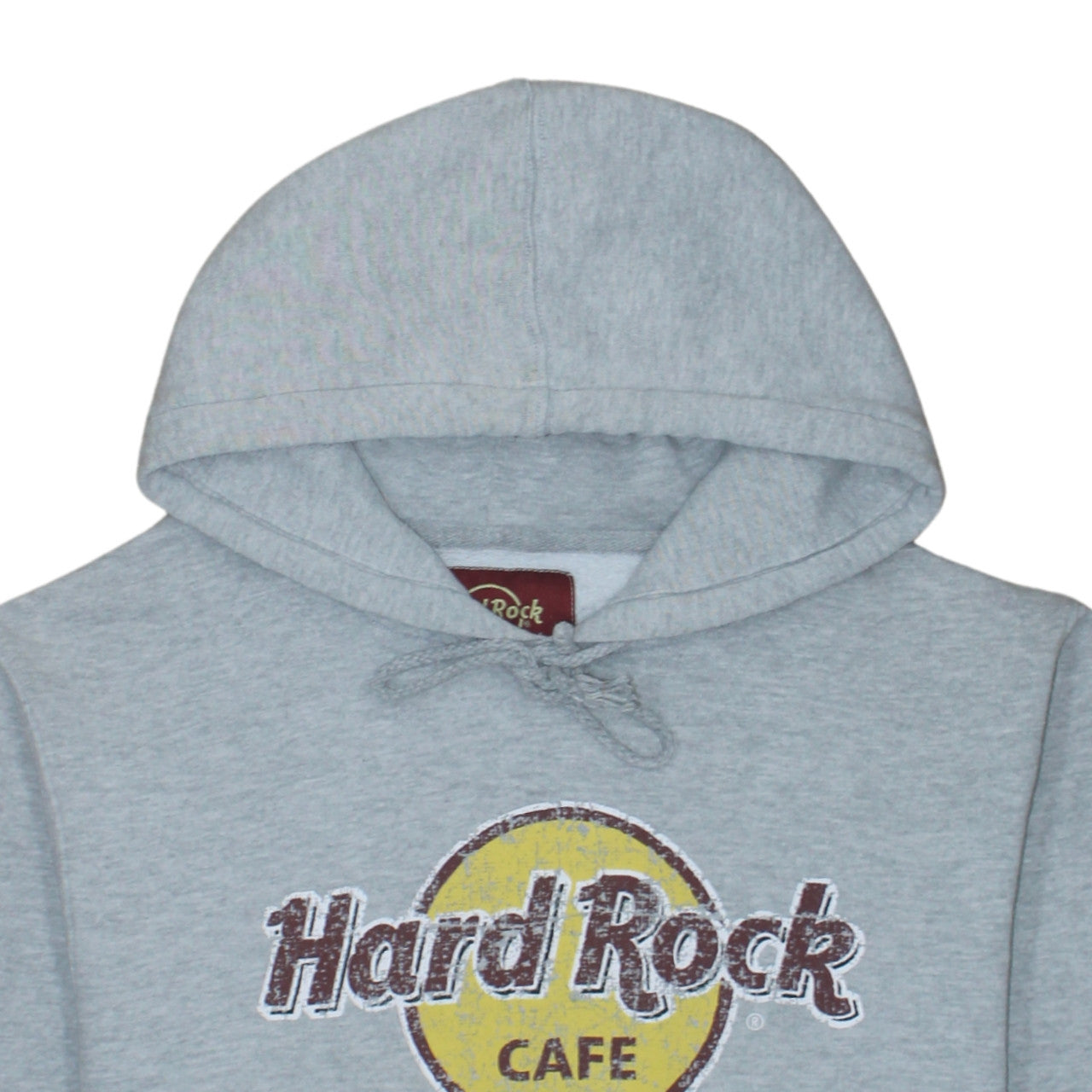 Womens UK Size M Hard Rock Cafe Grey Pullover Hoodie