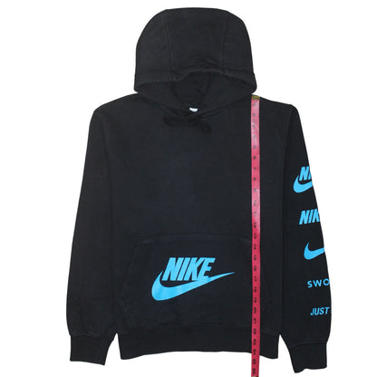 Mens UK Size S Nike Black Pullover Hoodie