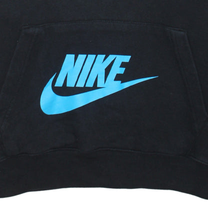 Mens UK Size S Nike Black Pullover Hoodie