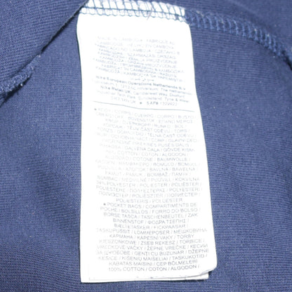Mens UK Size M Nike Blue Full Zip Hoodie