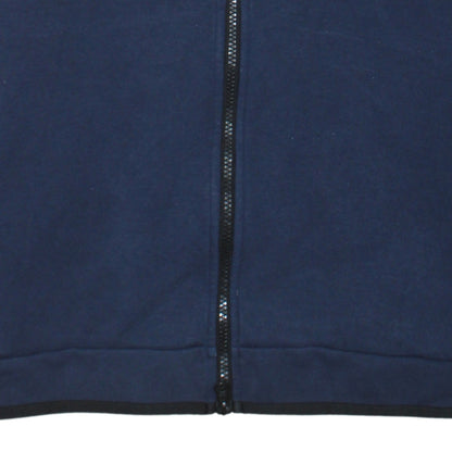 Mens UK Size M Nike Blue Full Zip Hoodie