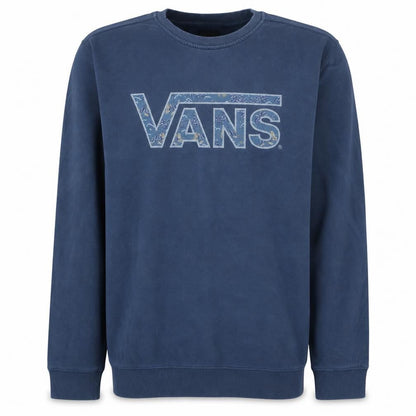 Mens UK Size L VANS Blue Pullover Sweatshirt
