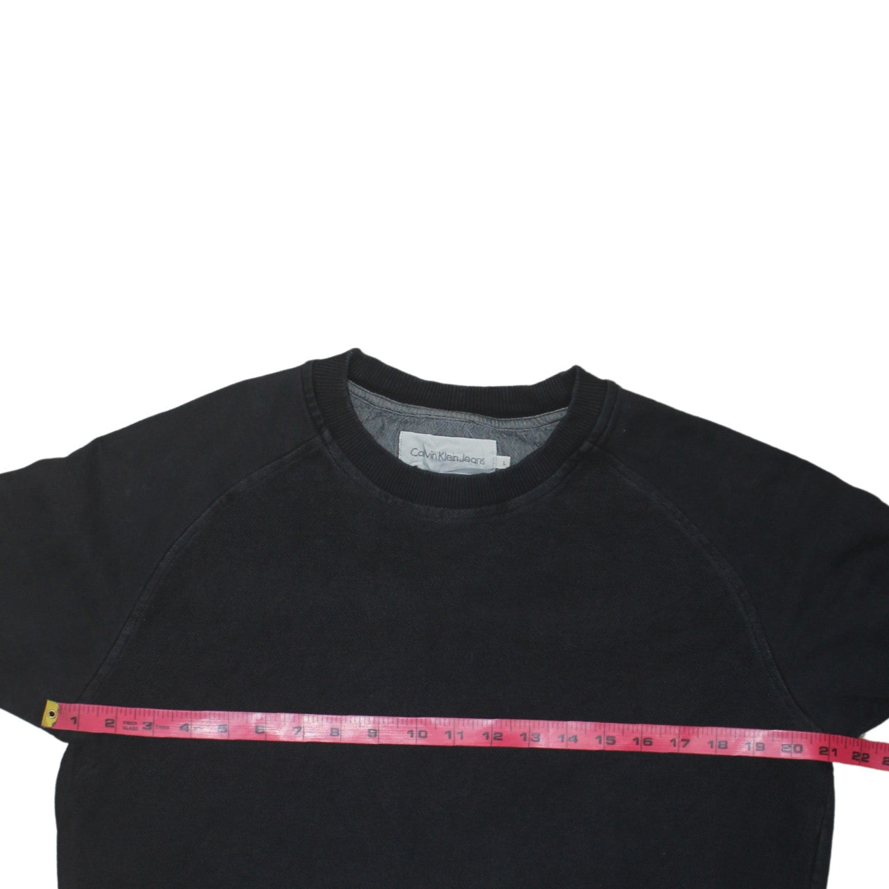 Mens UK Size M Calvin Klein Jeans Black Pullover Sweatshirt