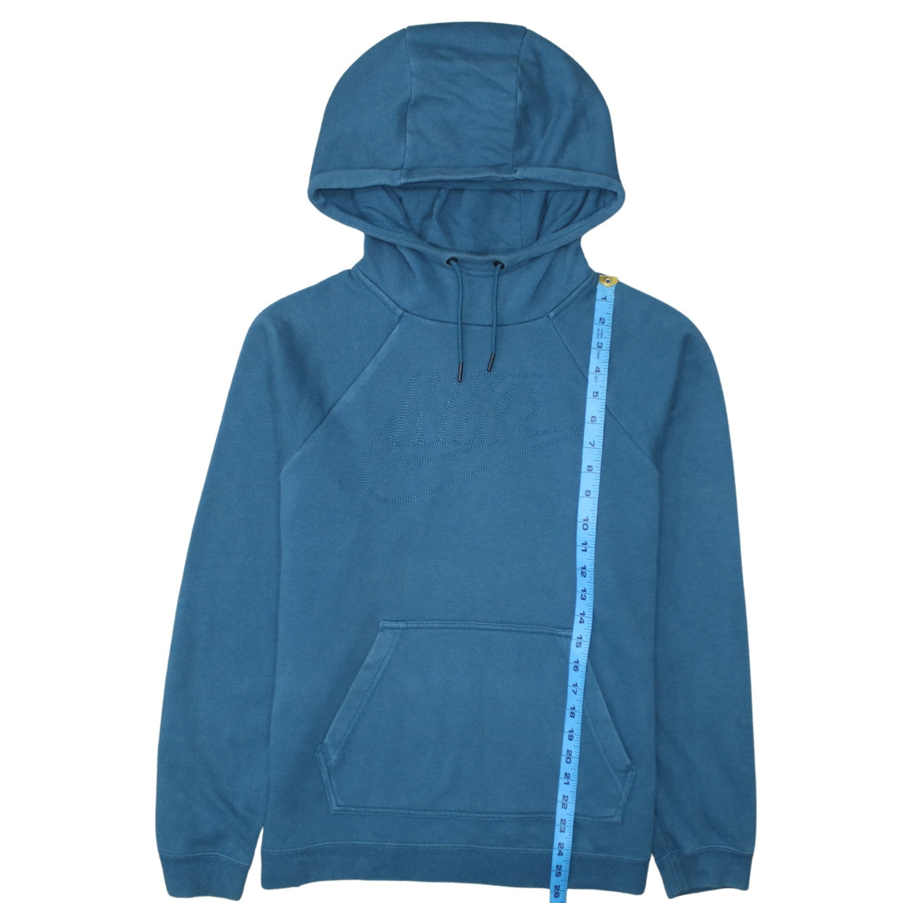 Mens UK Size M Nike Blue Pullover Hoodie