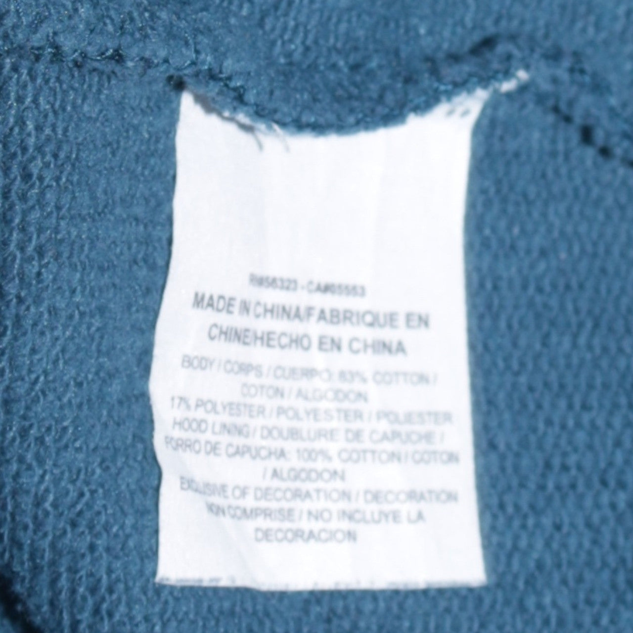 Mens UK Size M Nike Blue Pullover Hoodie