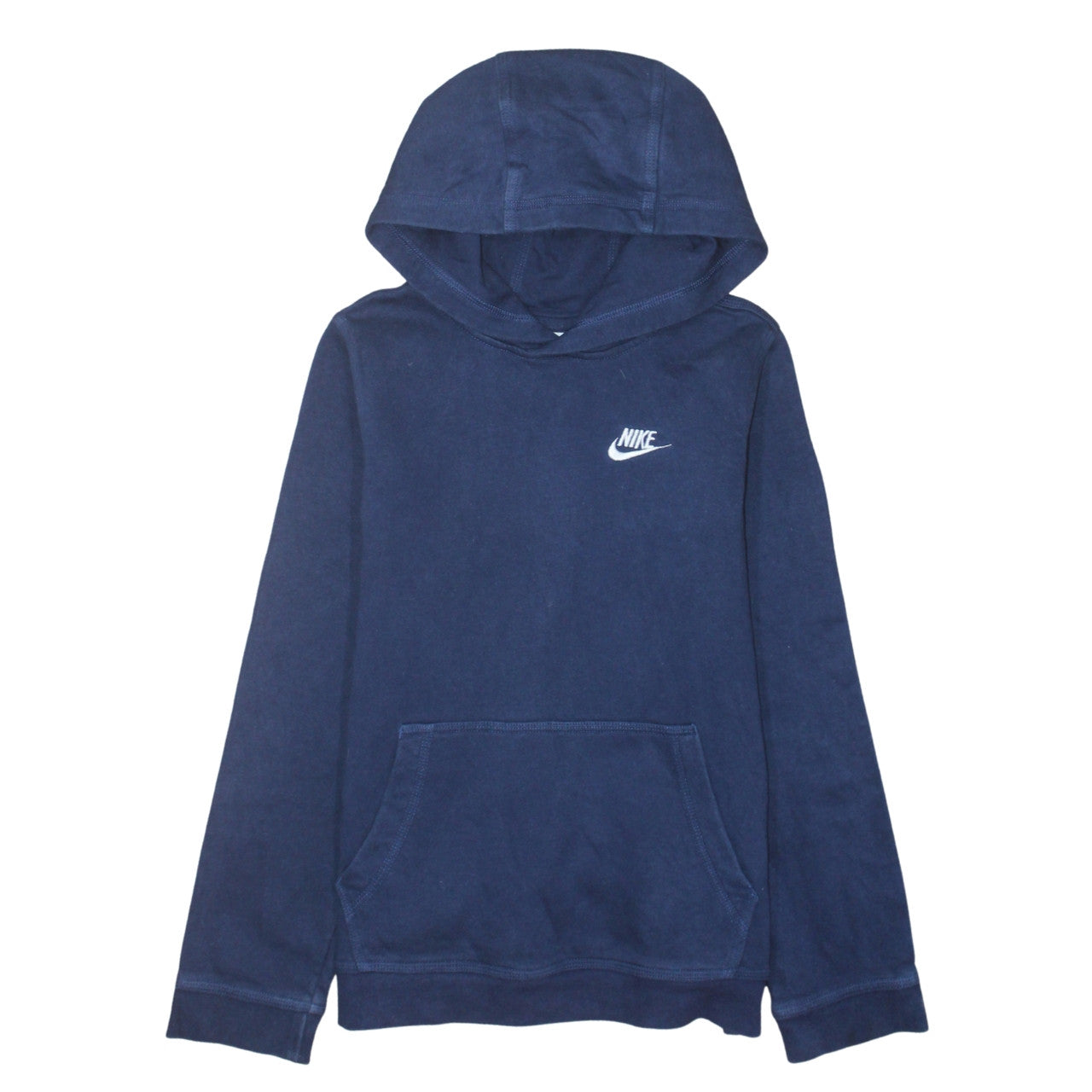 Boys UK Size 13-14 Years Nike Blue Pullover Hoodie