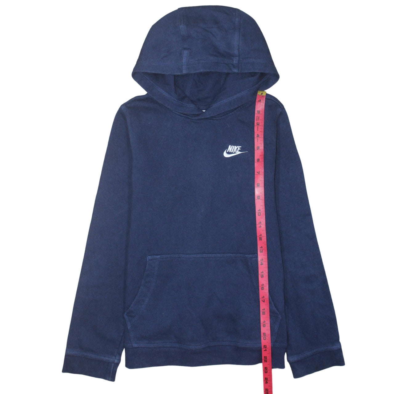 Boys UK Size 13-14 Years Nike Blue Pullover Hoodie