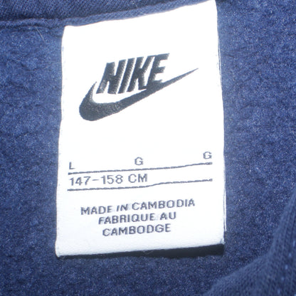 Boys UK Size 13-14 Years Nike Blue Pullover Hoodie