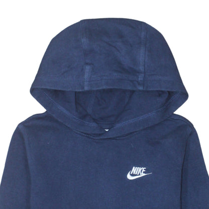 Boys UK Size 13-14 Years Nike Blue Pullover Hoodie