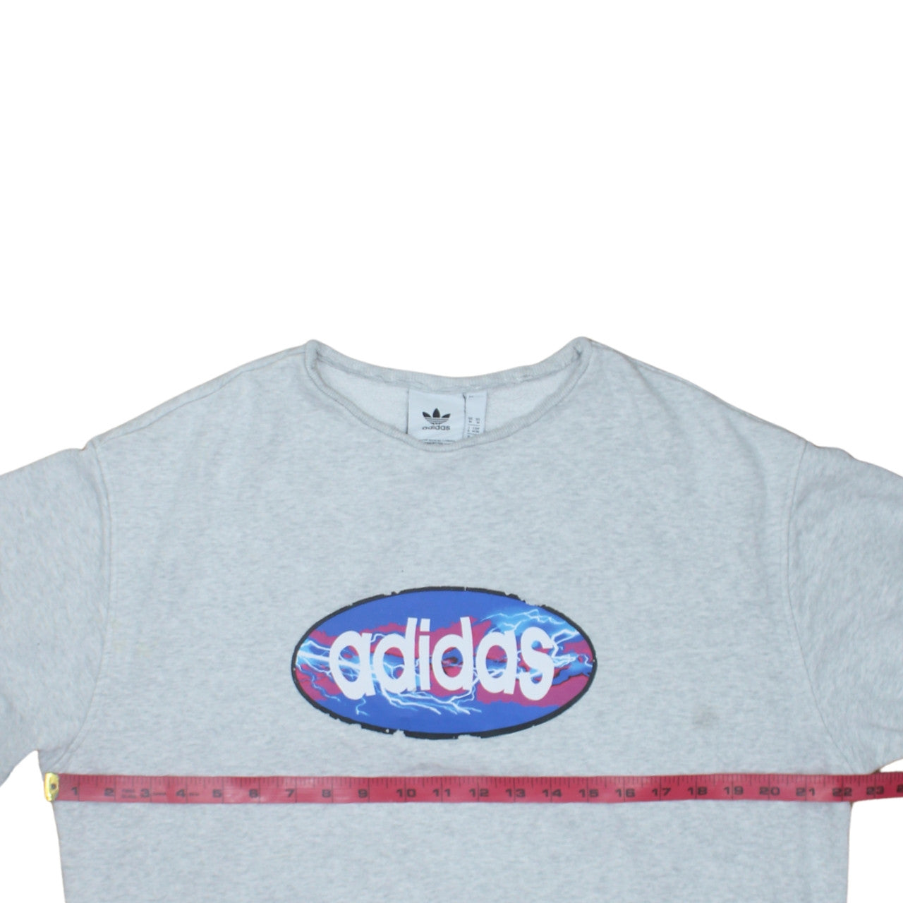 Womens UK Size M adidas Grey Pullover Sweatshirt