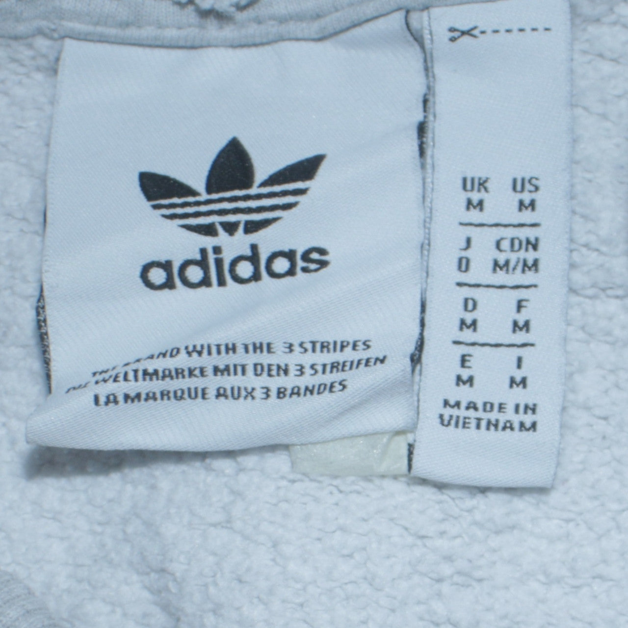 Womens UK Size M adidas Grey Pullover Sweatshirt