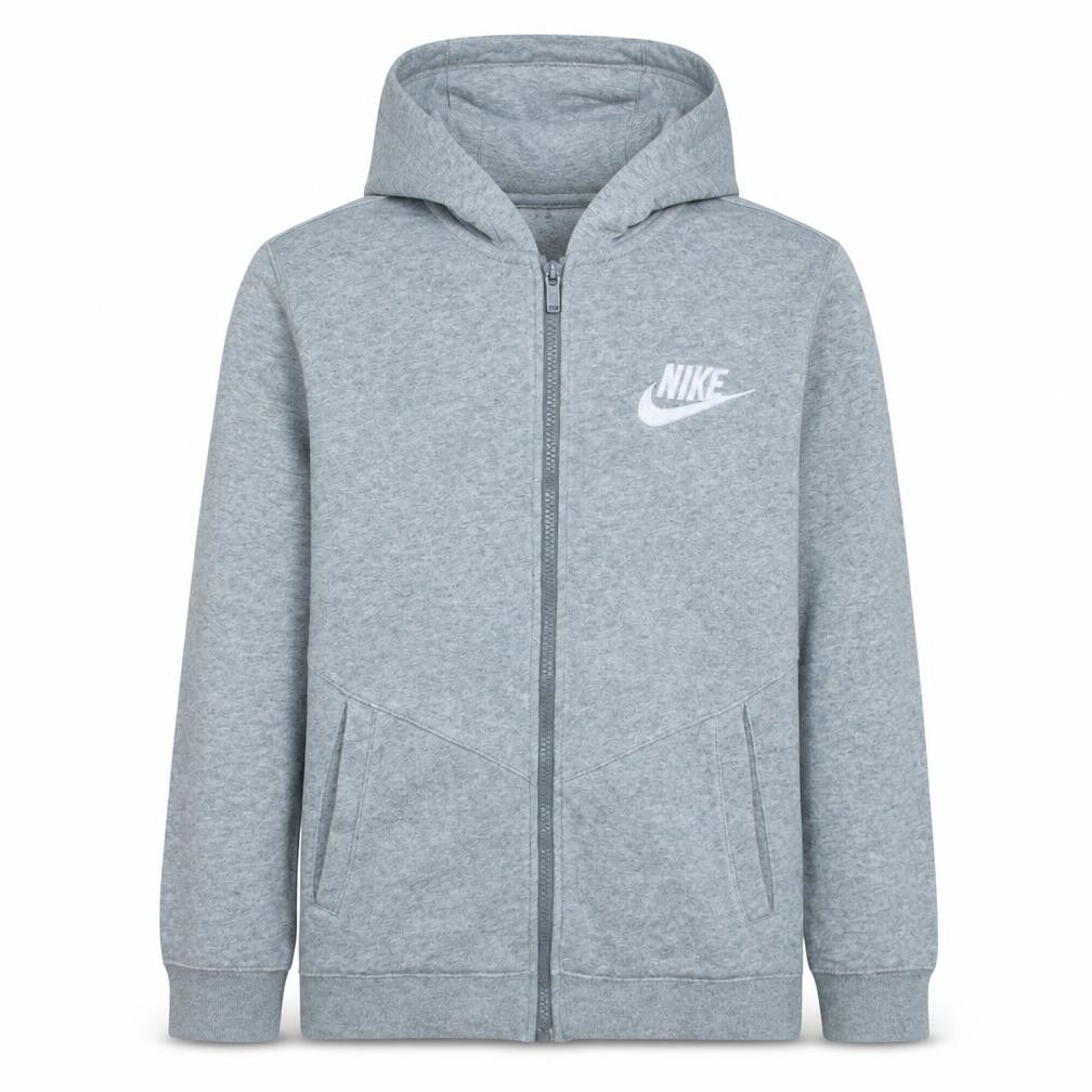 Boys UK Size XL Nike Grey Full Zip Hoodie