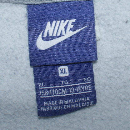 Boys UK Size XL Nike Grey Full Zip Hoodie