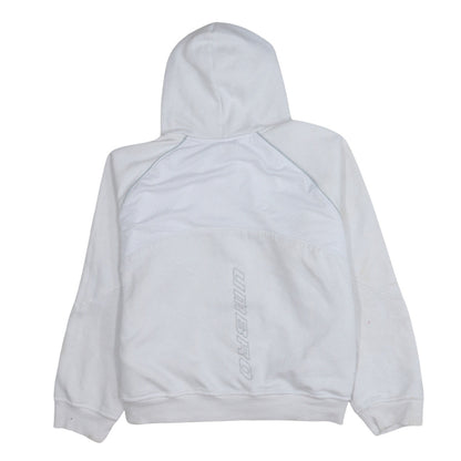Womens UK Size M Umbro White Full Zip Hoodie