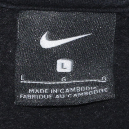 Mens UK Size L Nike Black Pullover Sweatshirt