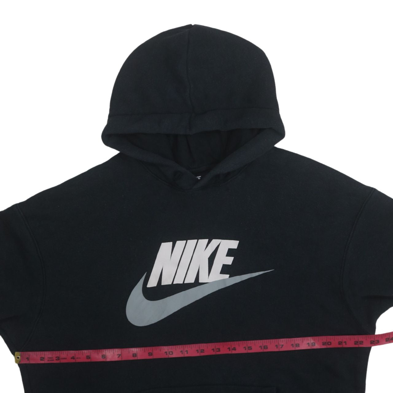 Mens UK Size L Nike Black Pullover Hoodie