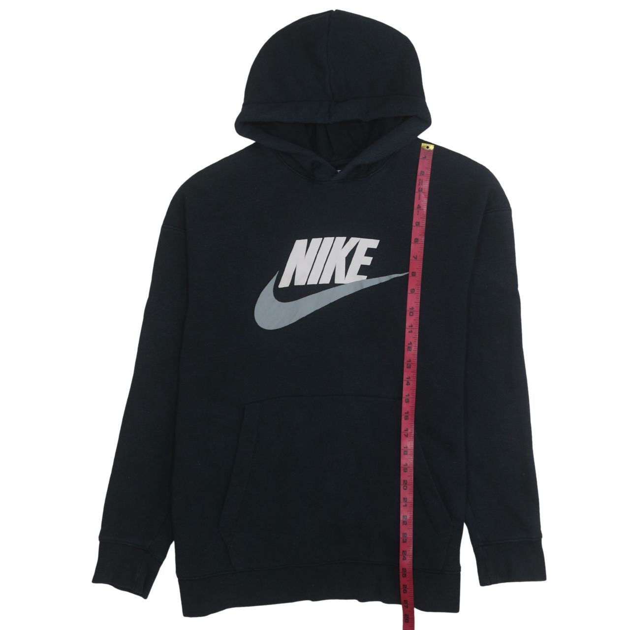 Mens UK Size L Nike Black Pullover Hoodie