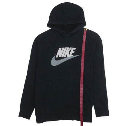 Mens UK Size L Nike Black Pullover Hoodie